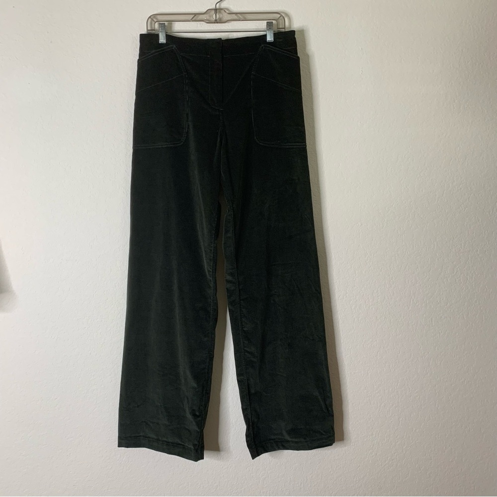 Zero + Maria Cornejo Edna Green corduroy Pants 10